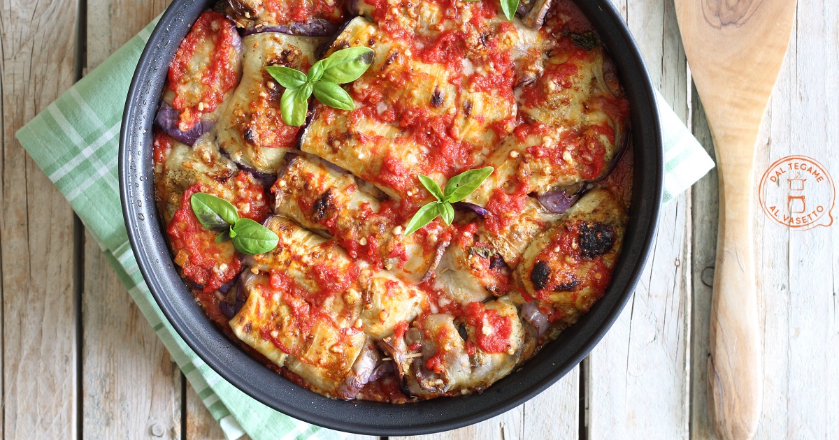Involtini di melanzane in microonde