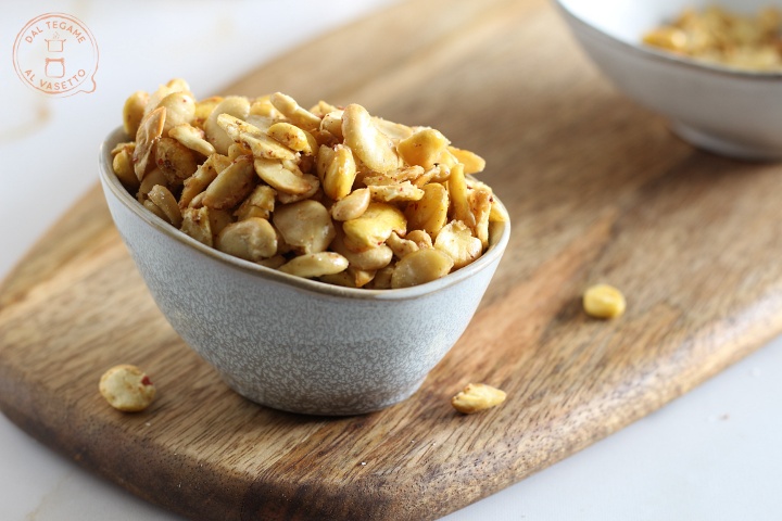 Chips di legumi in friggitrice ad aria