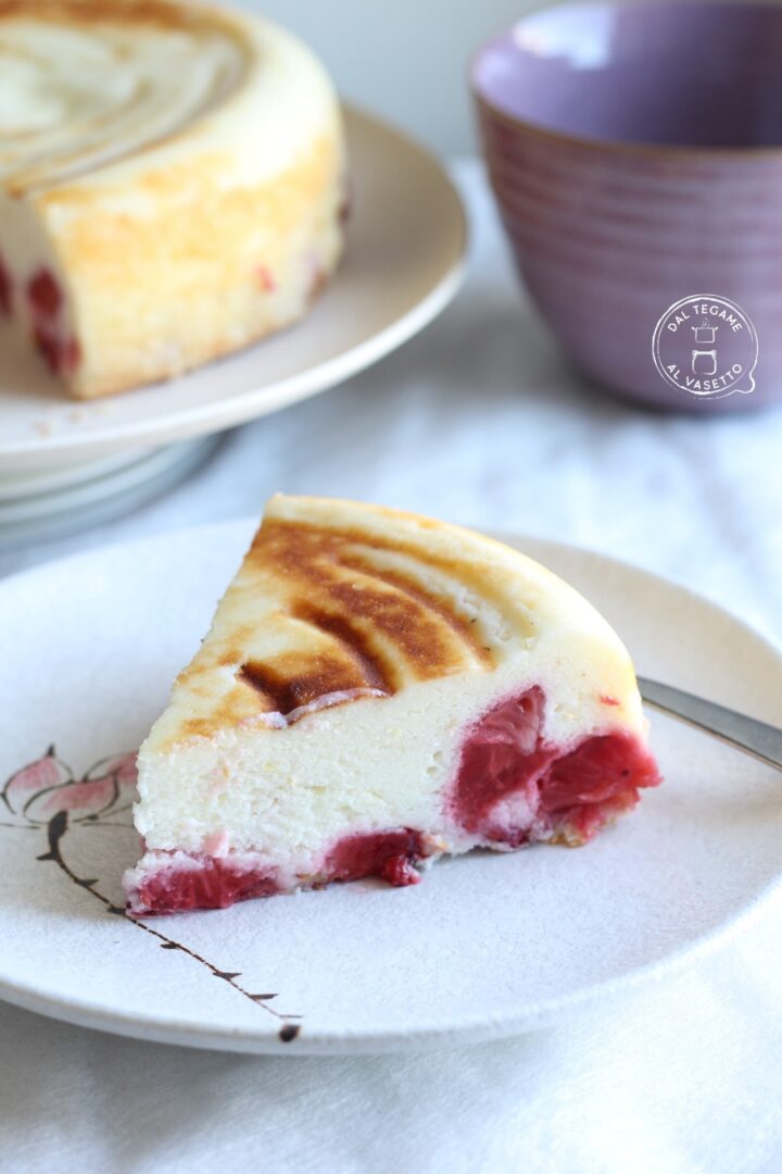 Torta yogurt e fragole microonde