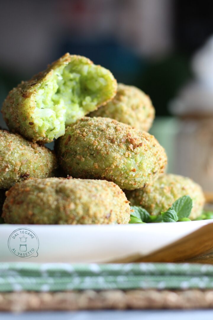 Polpette di riso in friggitrice ad aria