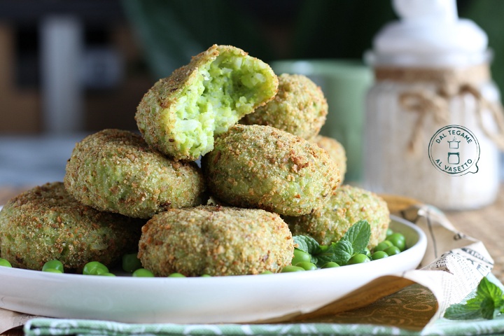 Polpette di riso in friggitrice ad aria