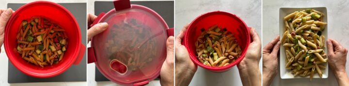 Come cuocere la pasta in microonde