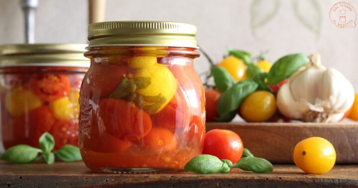 Conserva veloce di pomodorini