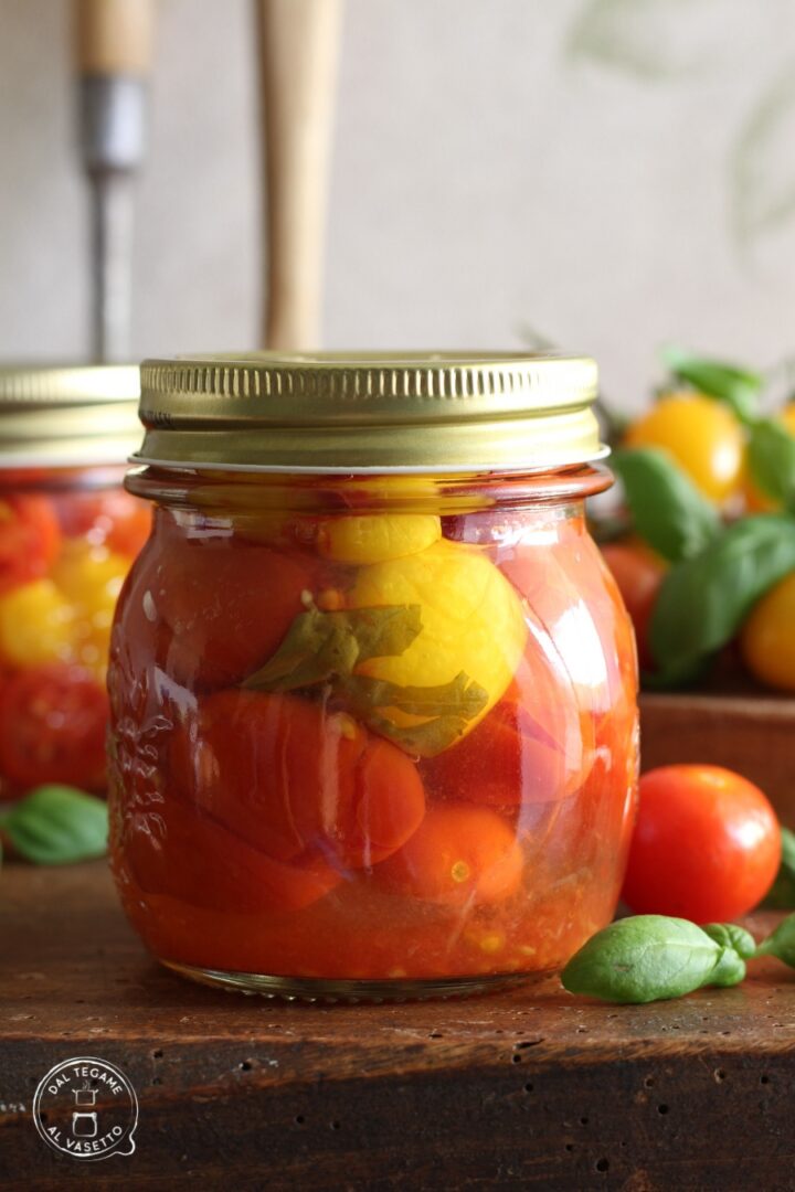 Conserva veloce di pomodorini