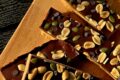 Barrette energetiche arachidi e cioccolato fondente