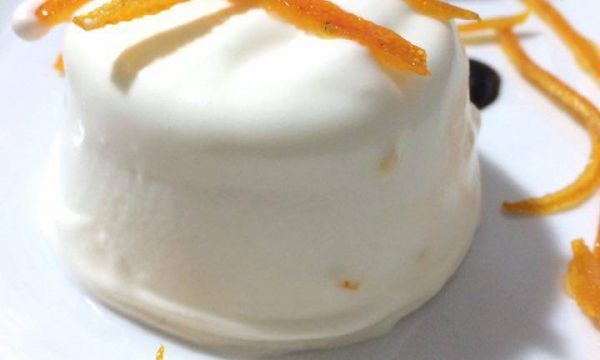 Bavarese cheesecake all’arancia