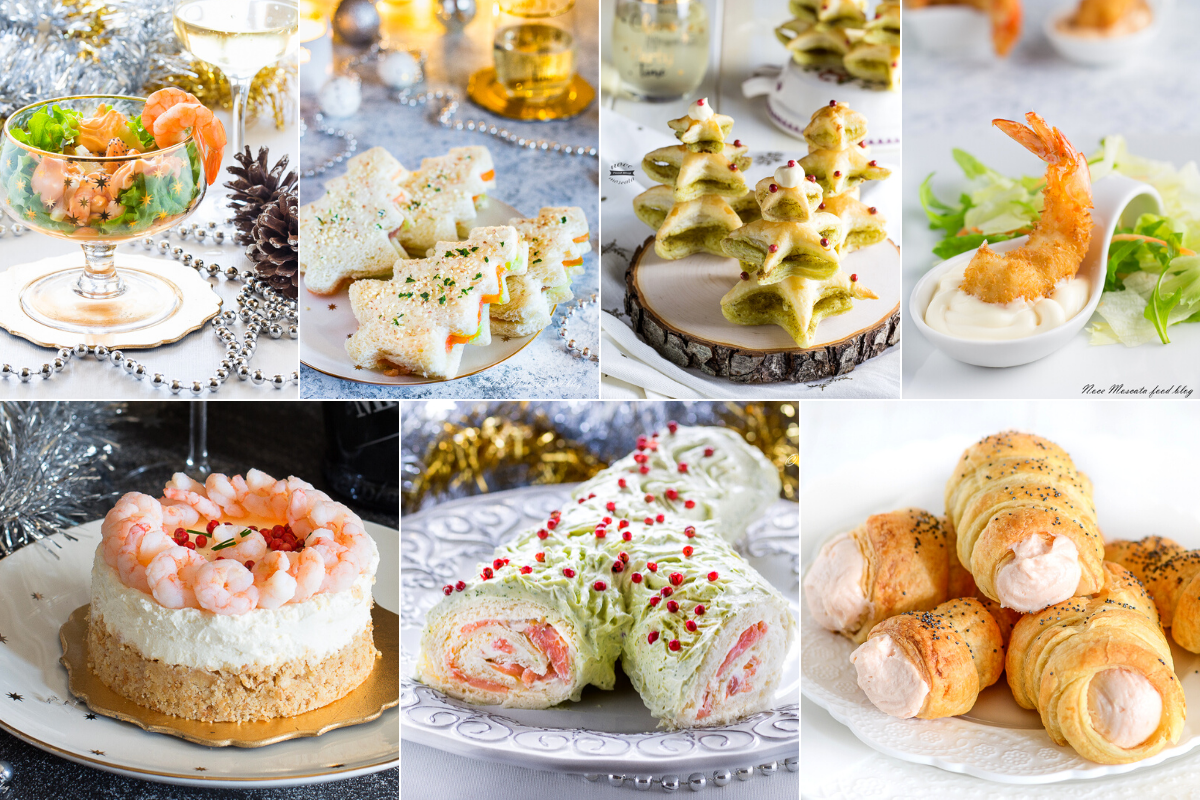 Antipasti per le Feste Natalizie e Capodanno - ricette semplici e sfiziose
