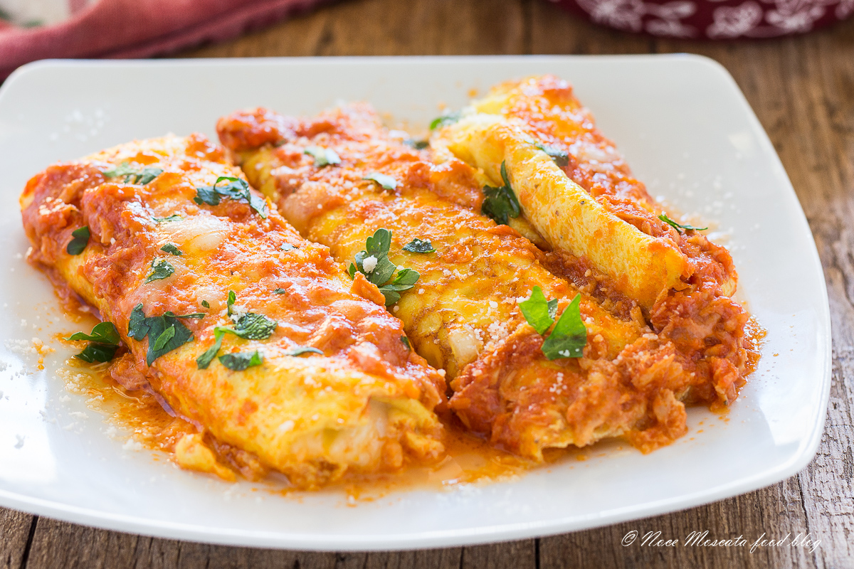 Omelette pomodoro tonno e mozzarella