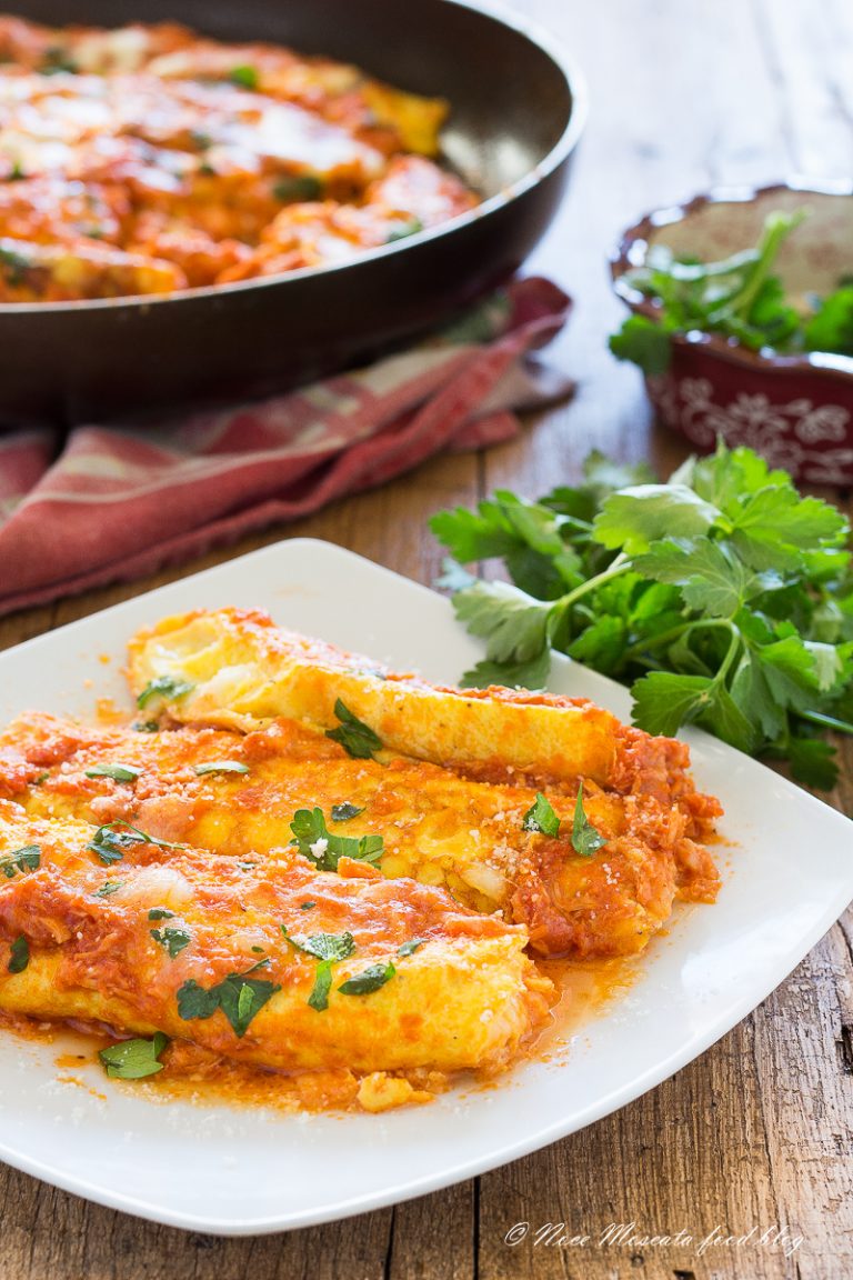 Omelette pomodoro tonno e mozzarella, super golose!