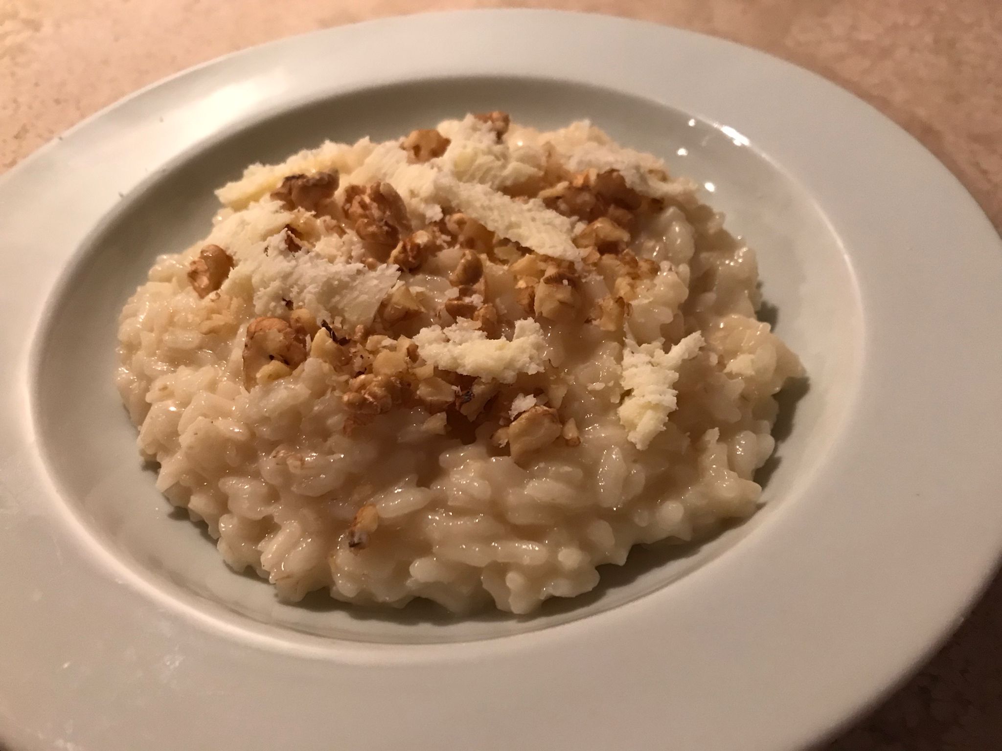 Risotto Al Castelmagno E Noci - Le Ricette Di Nonna Lella