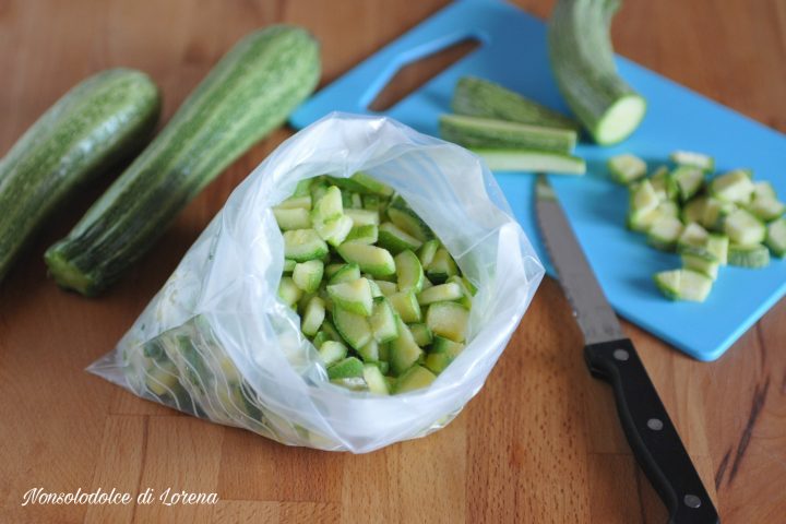 Come congelare le zucchine