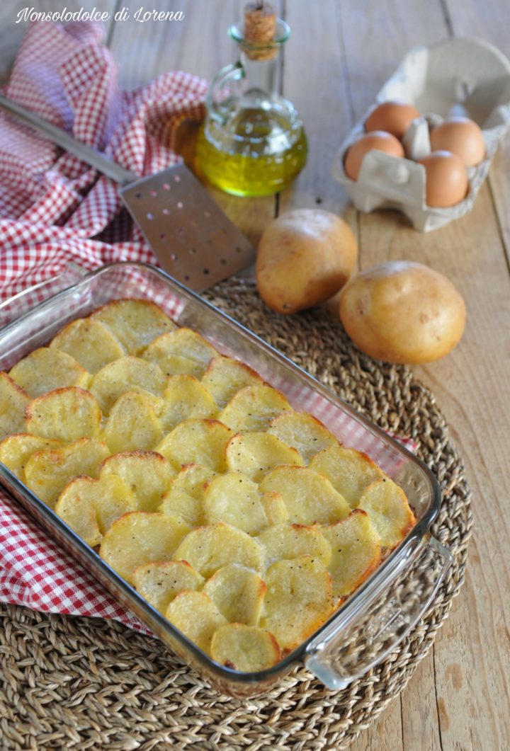 Moussaka di patate e car