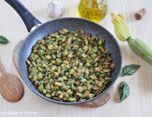 Zucchine sabbiose alle erbe aromatiche