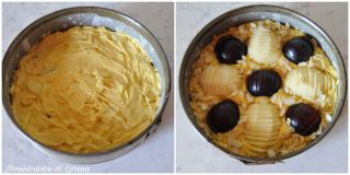 Torta alle mele e prugne 