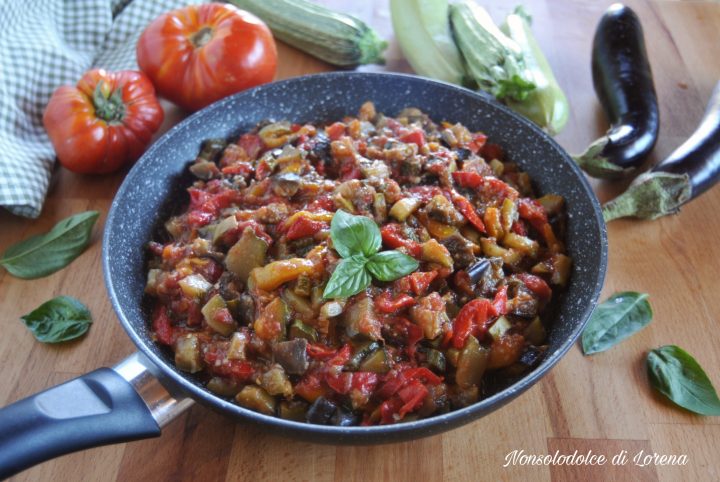 Ratatouille con verdure estive