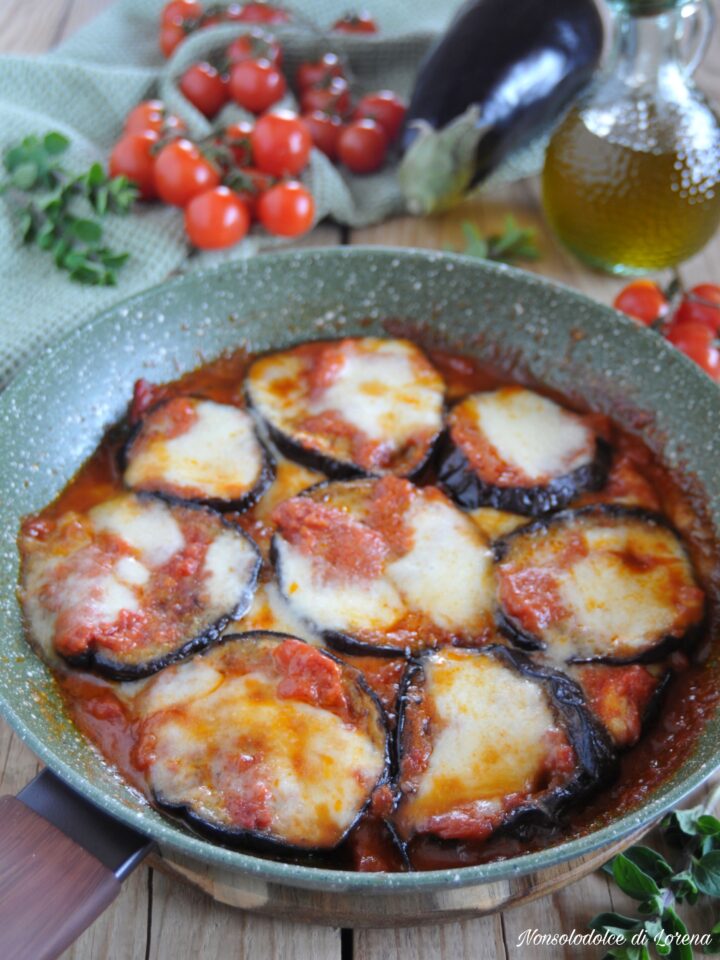 melanzane alla pizzaiola in padella