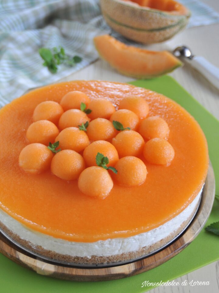 cheesecake al melone 