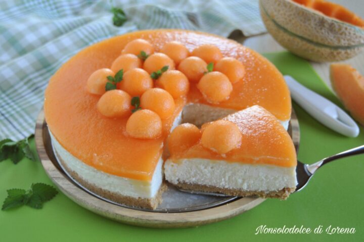 cheesecake al melone 