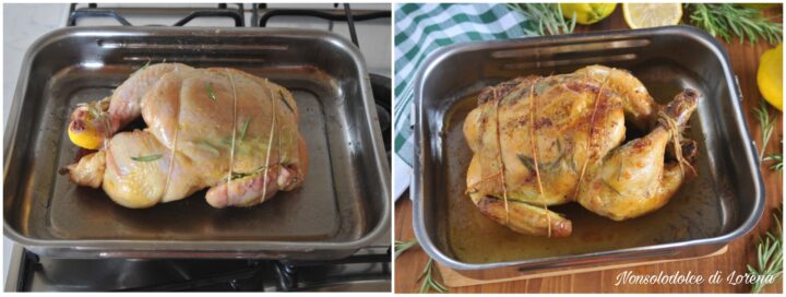 pollo arrosto al limone