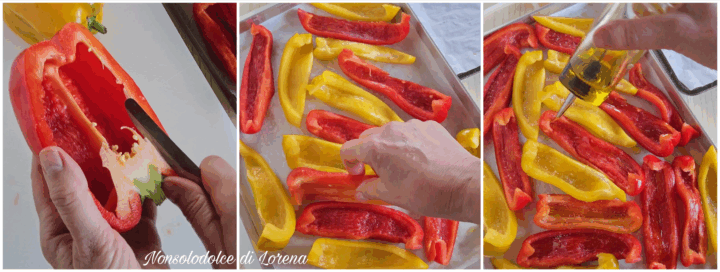 peperoni gratinati al forno