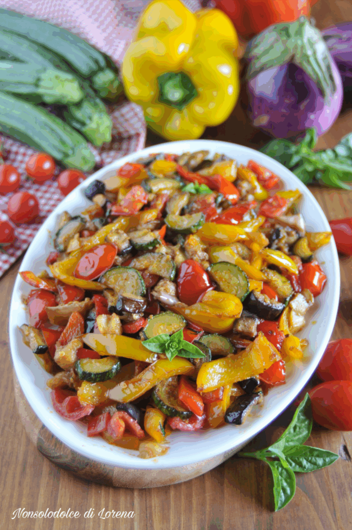 verdure estive saltate in padella