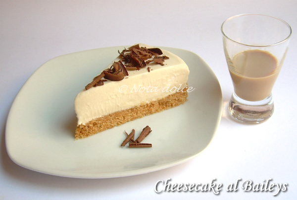 Cheesecake al Baileys ricetta dolce senza cottura