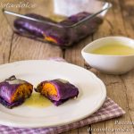Pacchettini di cavolo viola e zucca ricetta vegana