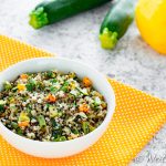 Quinoa tricolore con verdure estive ricetta facile