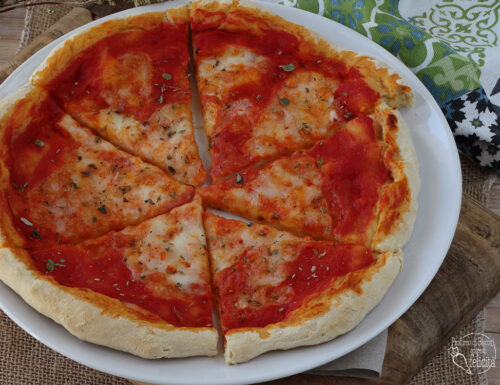 Pizza veloce senza lievitazione