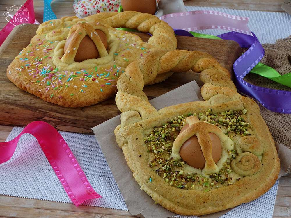 aceddu cu l'ova, cuddura, scarcelle, biscotti pasquali con l'uovo