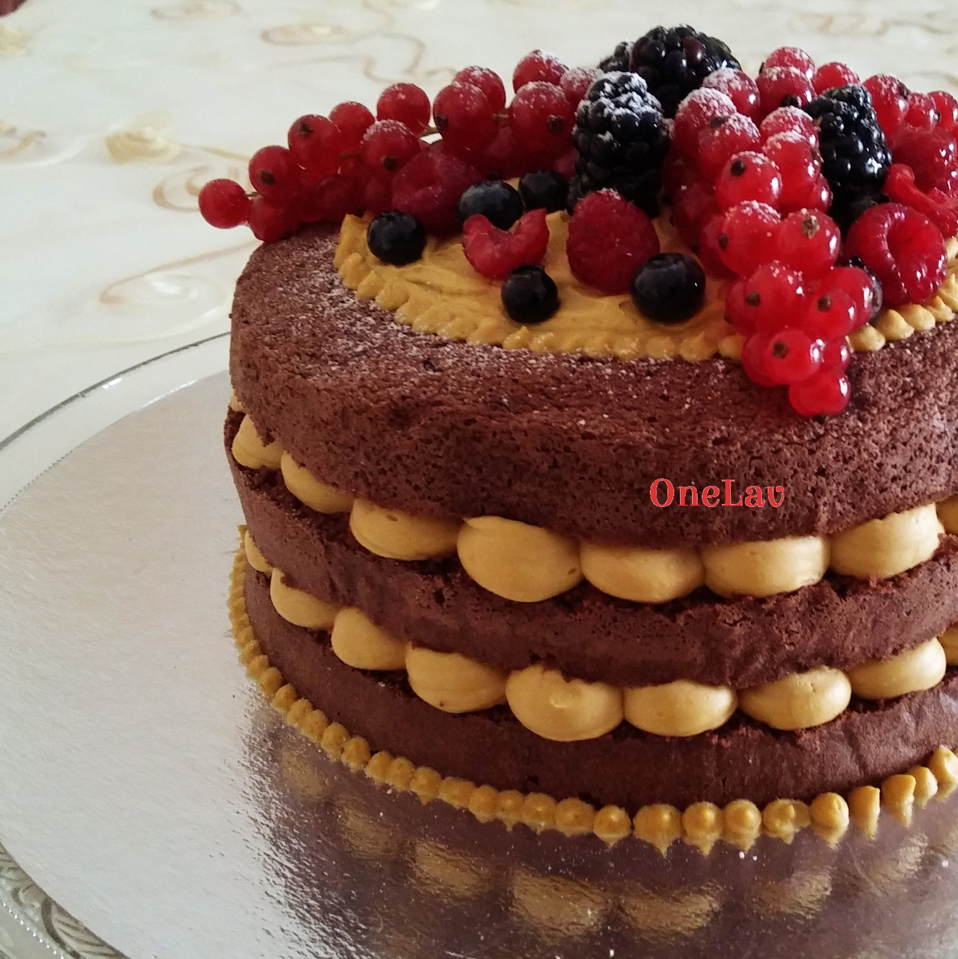 Naked Cake Cioccolato E Mango Onelav