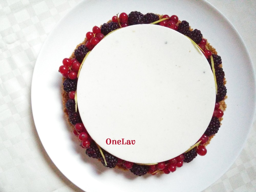 Cheesecake yogurt greco e ricotta senza cottura OneLav