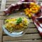 PICI CON POMODORINI GIALLI E SALSICCIA