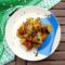 FUSI DI POLLO IN PADELLA CON PATATE E POMODORINI