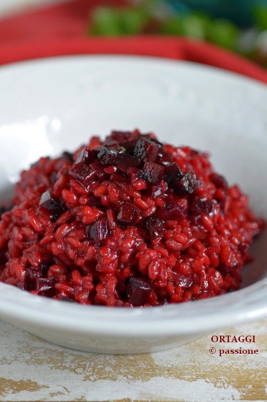 Risotto Con Rapa Rossa Primo Piatto Colorato Ortaggi Che Passione