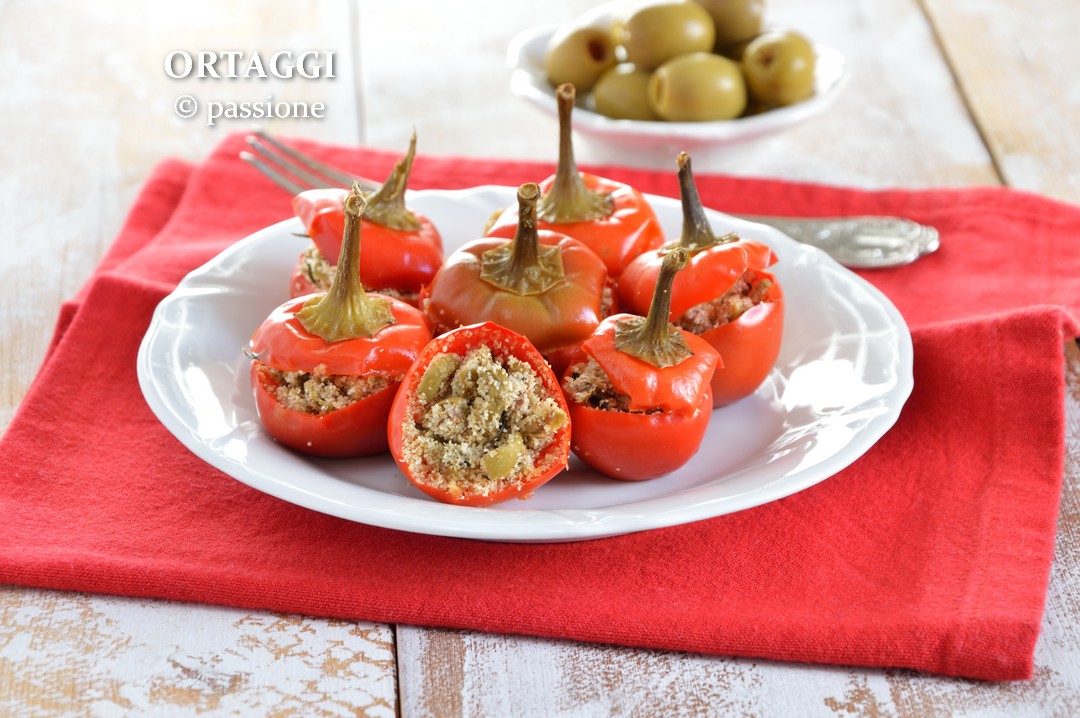 Peperoncini tondi ripieni ORTAGGI © passione