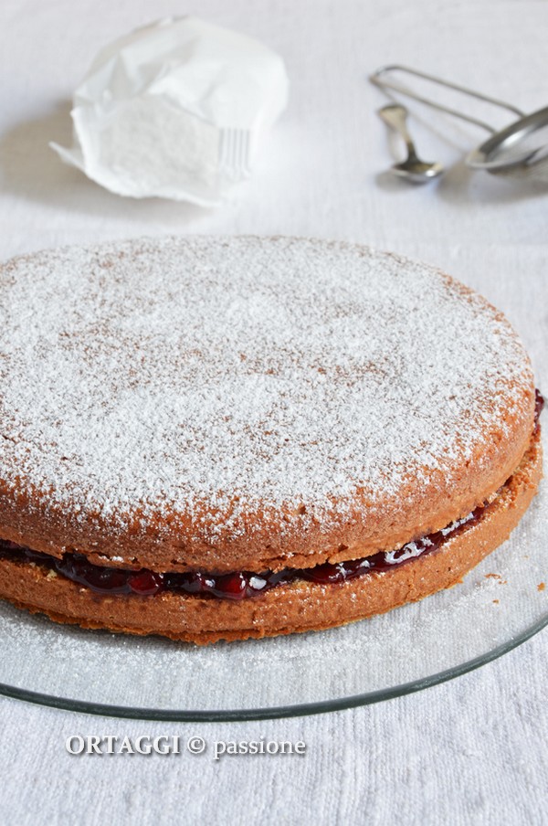 Torta senza farina, ricetta dolci senza glutine e lattosio ORTAGGI © passione by Sara Grissino