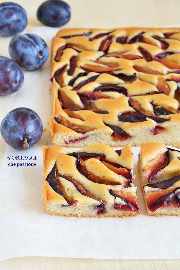 Torta con prugne ORTAGGI che passione by Sara Grissino