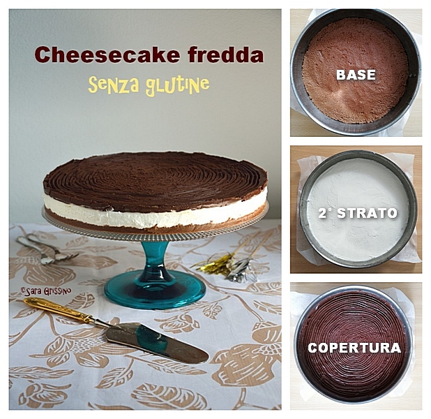 cheesecake fredda senza glutine RICETTA FOTO passo passo ORTAGGI CHE PASSIONE by Sara Grissino