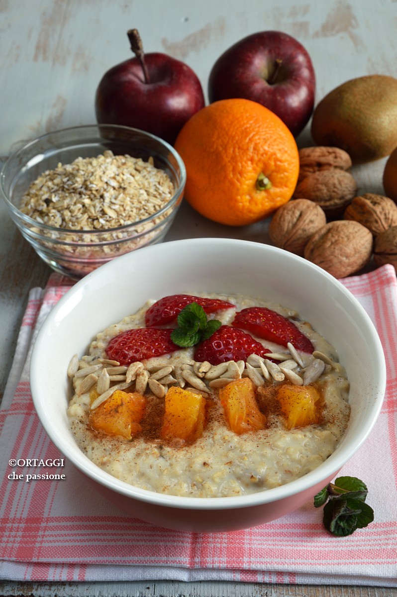Porridge di avena senza ammollo