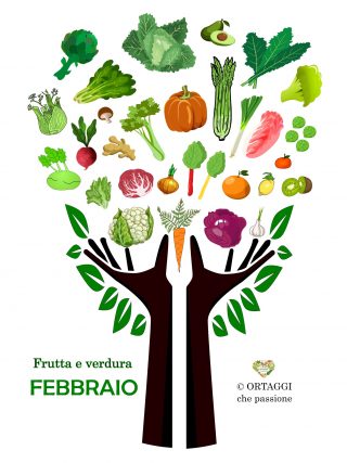 frutta e verdura di febbraio