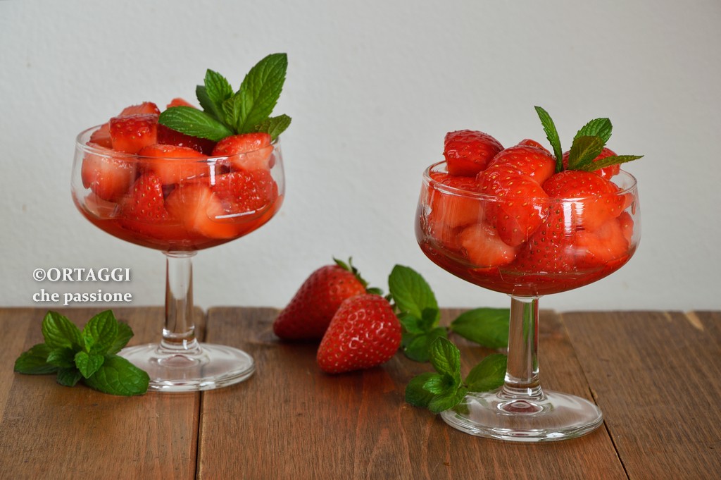 Fragole al limone - consigli