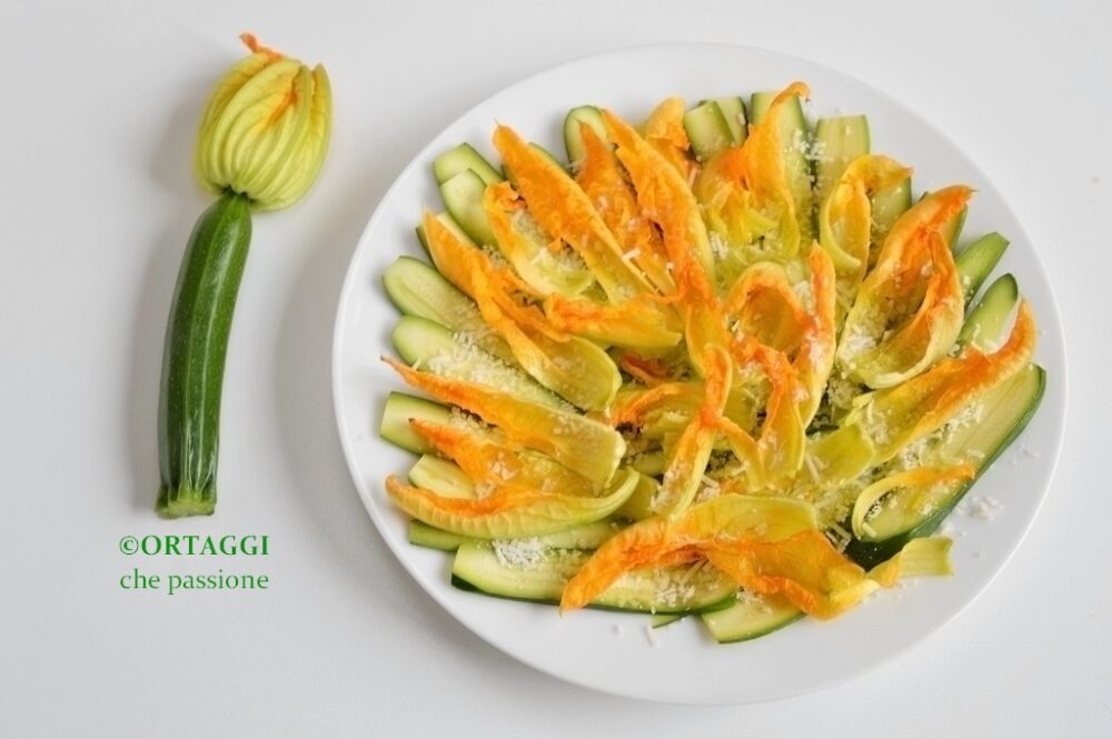 carpaccio di zucchine ORTAGGI che passione by Sara Grissino