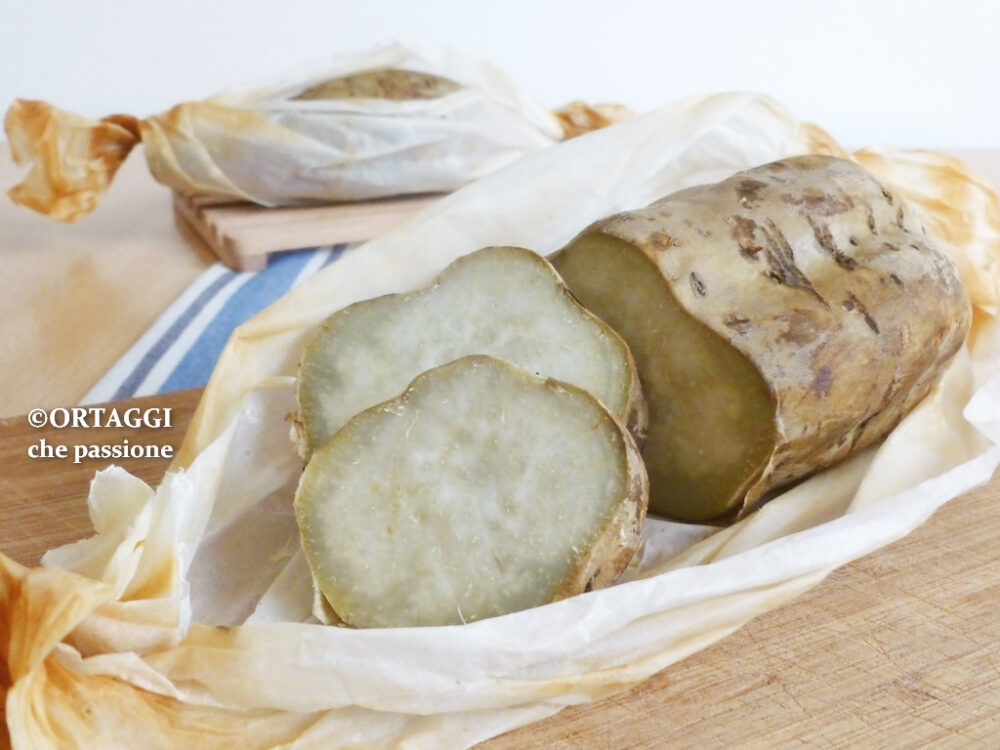 patata dolce americana bianca - COTTURA al forno - ortaggi che passione