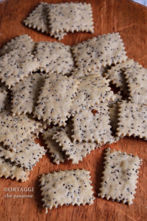 crackers fatti in casa veloci