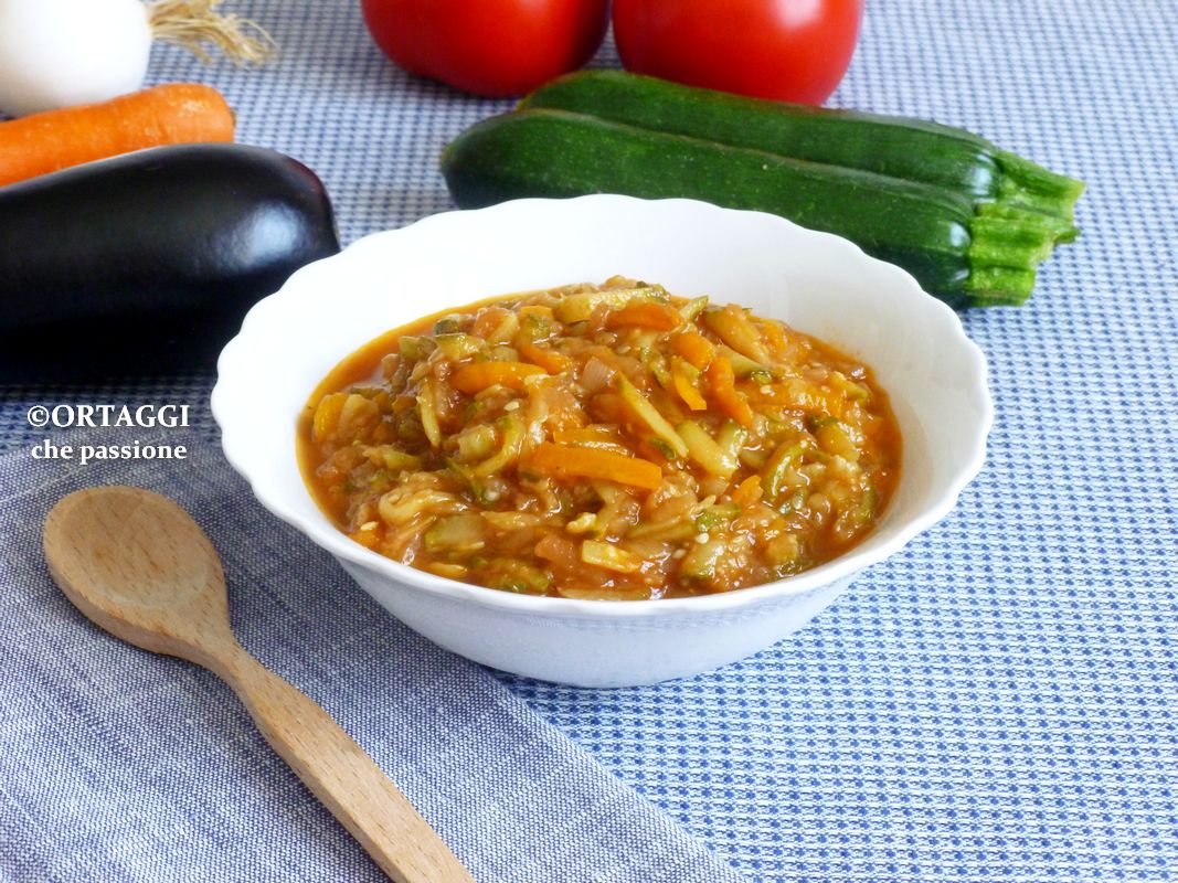 Ragù di verdure estive LIGHT