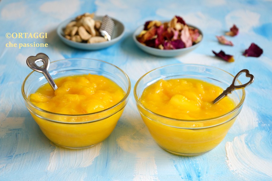 Aamras ricette mango