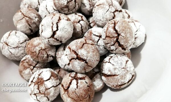 Chocolate crinkle cookies FACILI