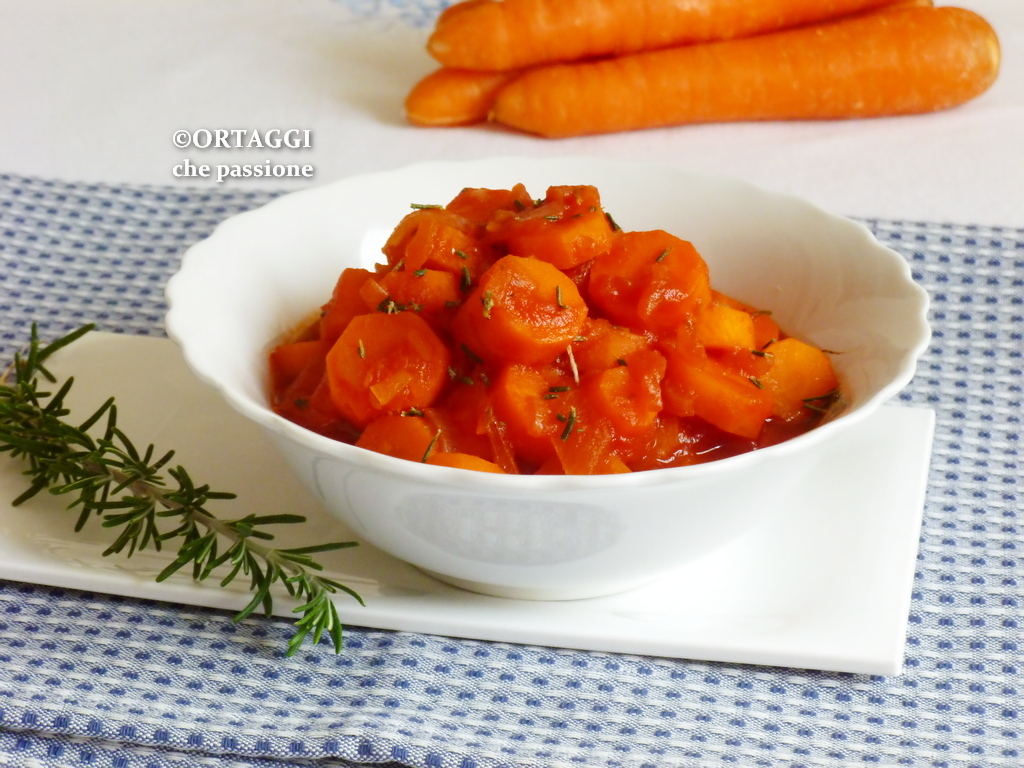 Carote al pomodoro IN UMIDO