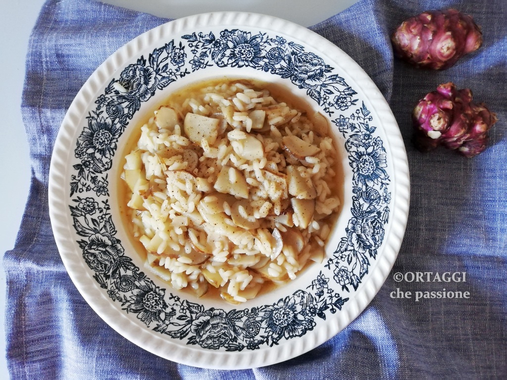 Risotto con topinambur - gourmet e varianti | ORTAGGI che passione